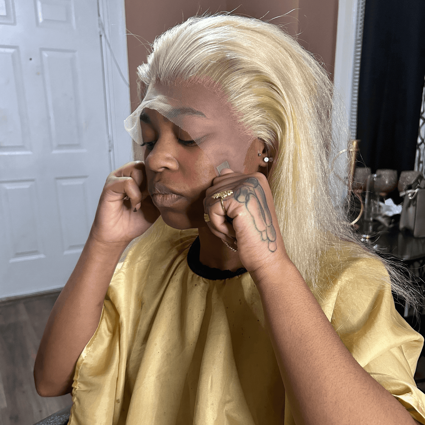 Blonde HD Lace Frontal Unit